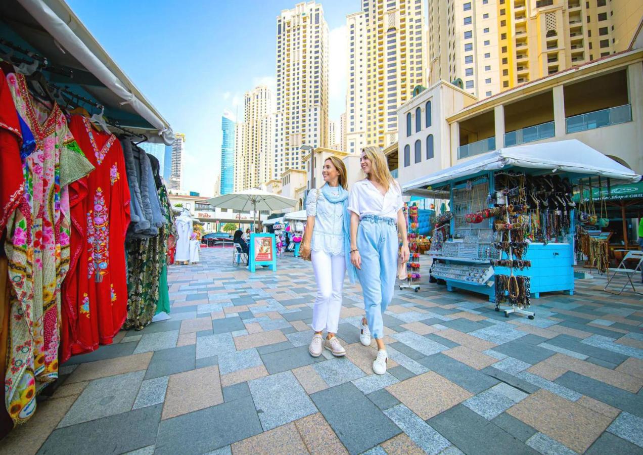 Luxury Jbr - 2Br - 5* Beach Resorts Access! Dubai Exteriör bild